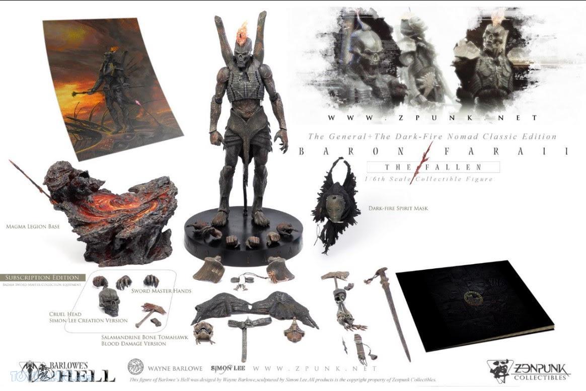 Wayne Barlowe Baron Faraii The Fallen Legendary Scale(TM) Bu